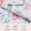 imageLaura Ashley  Quilt Set Super Soft Bedding with Matching Shams Includes Bonus Throw Pillow Chic Room Decor Emilie Blue FullQueenEmilie Blue