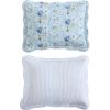imageLaura Ashley  Quilt Set Super Soft Bedding with Matching Shams Scalloped Edge Design Peony Garden Blue FullQueenFullQueen