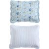 imageLaura Ashley  Quilt Set Super Soft Bedding with Matching Shams Scalloped Edge Design Peony Garden Blue FullQueenKing