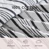 imageLaura Ashley  Quilt Set Super Soft ampamp Prewashed Bedding with Matching Shams Modern Design with Scallop Edges Cozy Home Essentials Stripe Perfection Grey FullQueenGrey
