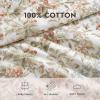 imageLaura Ashley  FullQueen Comforter Set Super Soft Cotton Bedding with Matching Sham Botanical Design Vintage Bed Essentials Bramble Floral Pink FullQueenBramble Floral Beige