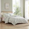 imageLaura Ashley  FullQueen Comforter Set Super Soft Cotton Bedding with Matching Sham Botanical Design Vintage Bed Essentials Bramble Floral Pink FullQueenBramble Floral Pink