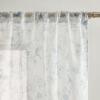 imageLaura Ashley Barnette Window Curtains with Rod Pocket 84inch Length 4 Panels Set SemiSheer Light Filtering BlueBlue