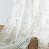 imageLaura Ashley Barnette Window Curtains with Rod Pocket 84inch Length 4 Panels Set SemiSheer Light Filtering BlueGreen