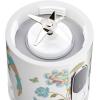 imageLaura Ashley Portable Blender for Smoothies by VQ  Compact Powerful ampamp Easy to use USB Rechargeable Mini Blender for Shakes and Smoothies with 450 mL Bottle  Smoothie Blender for KitchenGymTravelElveden White Portable Smoothie Maker