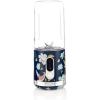 imageLaura Ashley Portable Blender for Smoothies by VQ  Compact Powerful ampamp Easy to use USB Rechargeable Mini Blender for Shakes and Smoothies with 450 mL Bottle  Smoothie Blender for KitchenGymTravelElveden Navy Portable Smoothie Maker