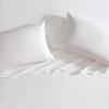 imageLaura Ashley  Queen Sheet Set Cotton Flannel Bedding Brushed for Extra Softness ampamp Comfort Bright Blush QueenWhite