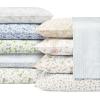 imageLaura Ashley  Queen Sheets Soft Sateen Cotton Bedding Set  Sleek Smooth ampamp Breathable Home Decor Spring Bloom Periwinkle QueenSpring Bloom Wildflower