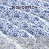 imageLaura Ashley  Queen Sheets Soft Sateen Cotton Bedding Set Sleek Smooth ampamp Breathable Room Essentials Tierney Grey QueenBlossoming Blue