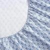 imageLaura Ashley  Queen Sheets Soft Sateen Cotton Bedding Set Sleek Smooth ampamp Breathable Room Essentials Tierney Grey QueenBlossoming Blue
