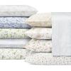 imageLaura Ashley  Queen Sheets Soft Sateen Cotton Bedding Set Sleek Smooth ampamp Breathable Room Essentials Tierney Grey QueenBristol Paisley