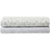 imageLaura Ashley  Queen Sheets Soft Sateen Cotton Bedding Set Sleek Smooth ampamp Breathable Room Essentials Tierney Grey QueenFiona Green