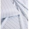 imageLaura Ashley  Queen Sheets Soft Sateen Cotton Bedding Set Sleek Smooth ampamp Breathable Room Essentials Tierney Grey QueenFiona White