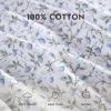 imageLaura Ashley  Queen Sheets Soft Sateen Cotton Bedding Set Sleek Smooth ampamp Breathable Room Essentials Tierney Grey QueenGarden Muse Pink