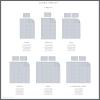 imageLaura Ashley  Queen Sheets Soft Sateen Cotton Bedding Set Sleek Smooth ampamp Breathable Room Essentials Tierney Grey QueenLottie Blue