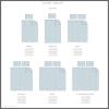 imageLaura Ashley  Queen Sheets Cotton Percale 6Piece Bedding Set Crisp ampamp Cool Home Decor Marissa Coral QueenJaynie BlueWhite