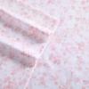 imageLaura Ashley  Queen Sheets Soft Sateen Cotton Bedding Set  Sleek Smooth ampamp Breathable Home Decor Evie Pink QueenBella PinkWhite