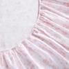 imageLaura Ashley  Queen Sheets Soft Sateen Cotton Bedding Set  Sleek Smooth ampamp Breathable Home Decor Evie Pink QueenBella PinkWhite