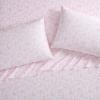 imageLaura Ashley  Queen Sheets Soft Sateen Cotton Bedding Set  Sleek Smooth ampamp Breathable Home Decor Evie Pink QueenBella PinkWhite