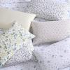 imageLaura Ashley  Queen Sheets Soft Sateen Cotton Bedding Set  Sleek Smooth ampamp Breathable Home Decor Evie Pink QueenSaras Sprig
