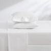 imageLaura Ashley Home  Queen Sheet Set Cotton Percale Bedding Set Crisp ampamp Cool Home Decor Solid White Queen USHSA01235161Solid White