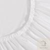 imageLaura Ashley Home  Queen Sheet Set Cotton Percale Bedding Set Crisp ampamp Cool Home Decor Solid White Queen USHSA01235161Solid White