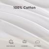 imageLaura Ashley Home  Queen Sheet Set Cotton Percale Bedding Set Crisp ampamp Cool Home Decor Solid White Queen USHSA01235161Solid White