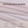 imageLaura Ashley Queen Sheet Set Luxury Sateen Cotton Bedding 800 Thread Count Soft ampamp Smooth for Year Rouse Use Coquette Room Decor Solid Pink QueenSolid Pink