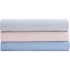 imageLaura Ashley Queen Sheet Set Luxury Sateen Cotton Bedding 800 Thread Count Soft ampamp Smooth for Year Rouse Use Coquette Room Decor Solid Pink QueenSolid Pink