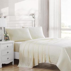 imageLaura Ashley  Queen Sheets Soft Sateen Cotton Bedding Set  Sleek Smooth ampamp Breathable Home Decor Evie Pink QueenSerendipity Gingham YellowWhite