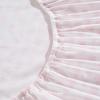 imageLaura Ashley  Queen Sheets Lightweight ampamp Breathable Cotton Percale Bedding Set with Matching Shams OekoTex Certified Francesca Pink Queen