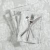 imageLaura Ashley Annaleigh Tablecloth Jacquard Fabric Wrinkle Resistant for Dining Holiday Party Wedding or Banquet 60quot x 84quot IvorySage