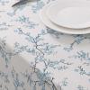 imageLaura Ashley Decorative Tablecloth Wrinkle and Stain Resistant Spillproof Water Repellent Easy Care Washable Polyester Fabric for Dining Kitchen Holiday and Party 60quot x 84quot CharlotteOriental Blossom