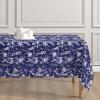 imageLaura Ashley Decorative Tablecloth Wrinkle and Stain Resistant Spillproof Water Repellent Easy Care Washable Polyester Fabric for Dining Kitchen Holiday and Party 60quot x 84quot CharlotteBranch Toile