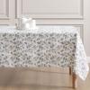imageLaura Ashley Decorative Tablecloth Wrinkle and Stain Resistant Spillproof Water Repellent Easy Care Washable Polyester Fabric for Dining Kitchen Holiday and Party 60quot x 84quot CharlotteHydrangea Taupe