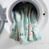 imageLaura Ashley  Twin Comforter Set Cotton Floral Bedding with Matching Sham OekoTex Certified Dorm Essentials Heather Garden PinkRosemoore Teal