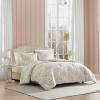 imageLaura Ashley  Twin Comforter Set MediumWeight Bedding with Matching Bed Sheets Sham ampamp Pillowcase OekoTex Certified Dorm Essentials Anja BlueArden Floral Pink