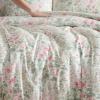 imageLaura Ashley  Twin Comforter Set MediumWeight Bedding with Matching Bed Sheets Sham ampamp Pillowcase OekoTex Certified Dorm Essentials Anja BlueArden Floral Pink