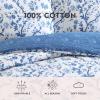 imageLaura Ashley  Twin Comforter Set Reversible Floral Bedding with Matching Sham Bonus Breakfast Pillow ampamp Square Pillow Cover Dorm Essentials Gosford PinkElise Blue