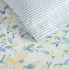 imageLaura Ashley  Twin Comforter Set Reversible Floral Bedding with Matching Sham Bonus Breakfast Pillow ampamp Square Pillow Cover Dorm Essentials Gosford PinkNora Blue