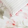 imageLaura Ashley  Twin Comforter Set Reversible Floral Bedding with Matching Sham Bonus Breakfast Pillow ampamp Square Pillow Cover Dorm Essentials Gosford PinkGosford Pink