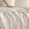 imageLaura Ashley  Twin Comforter Set Reversible ampamp Naturally Soft Cotton Flannel Bedding wMatching Pillowcase Medium Weight for Year Round Use 2 Piece Bed Sets Meredith GreyMeredith Grey