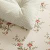 imageLaura Ashley  Twin Comforter Set Reversible ampamp Naturally Soft Cotton Flannel Bedding wMatching Pillowcase Medium Weight for Year Round Use 2 Piece Bed Sets Meredith GreyJessika Red