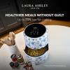 imageLaura Ashley Digital 9in1 Large Air Fryer 475 Quarts  Beautiful Air Fryer with China Rose Floral Print  Compact Airfryer with Rapid Air Technology for Healthy ampamp EnergyEfficient Cooking