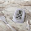 imageLaura Ashley  Twin Heated Blanket UltraSoft Plush Throw Blanket with Sherpa Reverse Medium Weight Bedding with 10 Heat Settings ampamp Auto ShutOff Clarabelle PinkBedford Beige