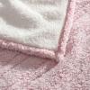 imageLaura Ashley  Twin Heated Blanket UltraSoft Plush Throw Blanket with Sherpa Reverse Medium Weight Bedding with 10 Heat Settings ampamp Auto ShutOff Clarabelle PinkClarabelle Pink