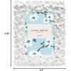 imageLaura Ashley 5x7 Powder Blue Flower Textured HandCrafted Resin Picture Frame wEasel ampamp Hook for Tabletop ampamp Wall Display Decorative Floral Design Home Dcor Photo Gallery Art 5x7 Powder BlueWhite