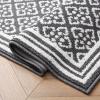 image:imageLaura Ashley All Loop Tufted 26quot x 45quot Washable SkidResistant Accent Rug  IvorySage Austell TwoToneIsla Twotone Dark GreyIvory