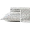 image:imageLaura Ashley  Queen Bed Sheets Printed Satin Bedding with Matching Pillowcases Deep Pocket Lightweight for YearRound Use OekoTex Certified Tierney PinkTierney Pink