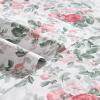 image:imageLaura Ashley  Queen Sheet Set ButterySoft Bed Sheets with a Naturally Silky Smooth Cotton Sateen Lightweight Feel  Matching Pillowcases amp Fitted Sheet Bettinas Blooms RedBettinas Blooms Red